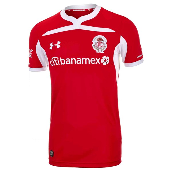 Camiseta Deportivo Toluca Replica Primera Ropa 2018/19 Rojo